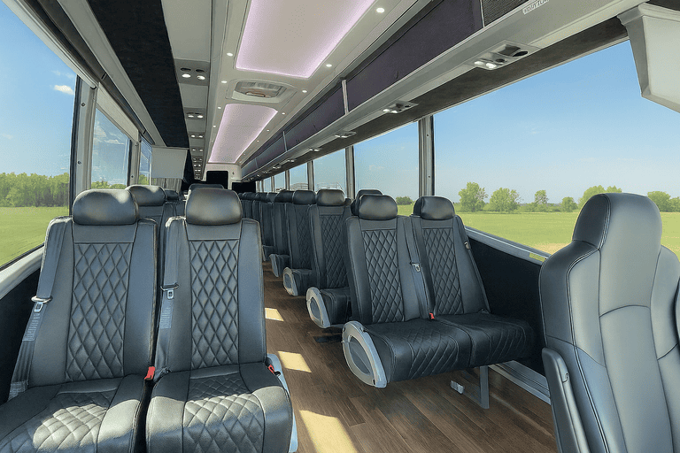 coach bus in Gloucester