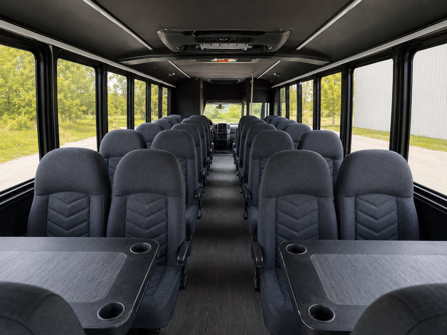 charter buses for large gloucester prom groups and school organized shuttles