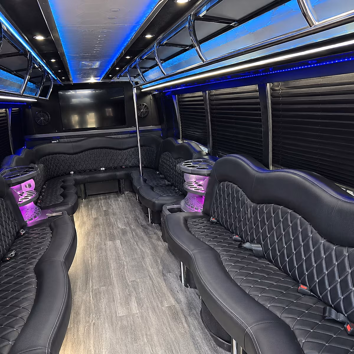 corporate party bus rental
