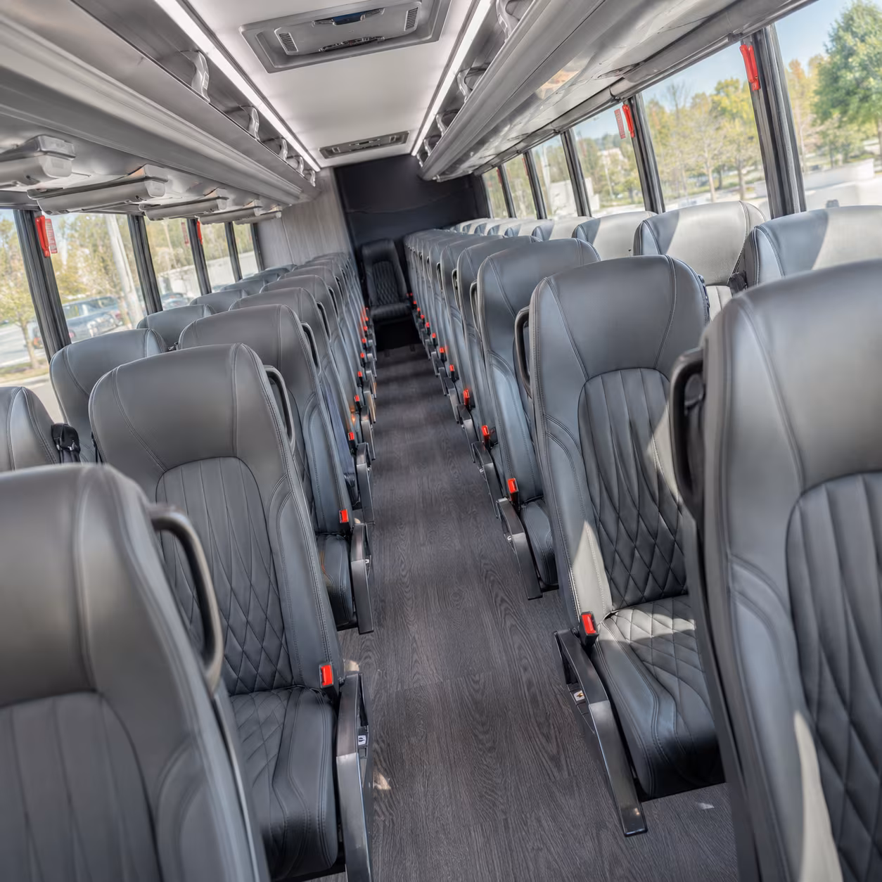 gloucester 30 passenger minibus interior