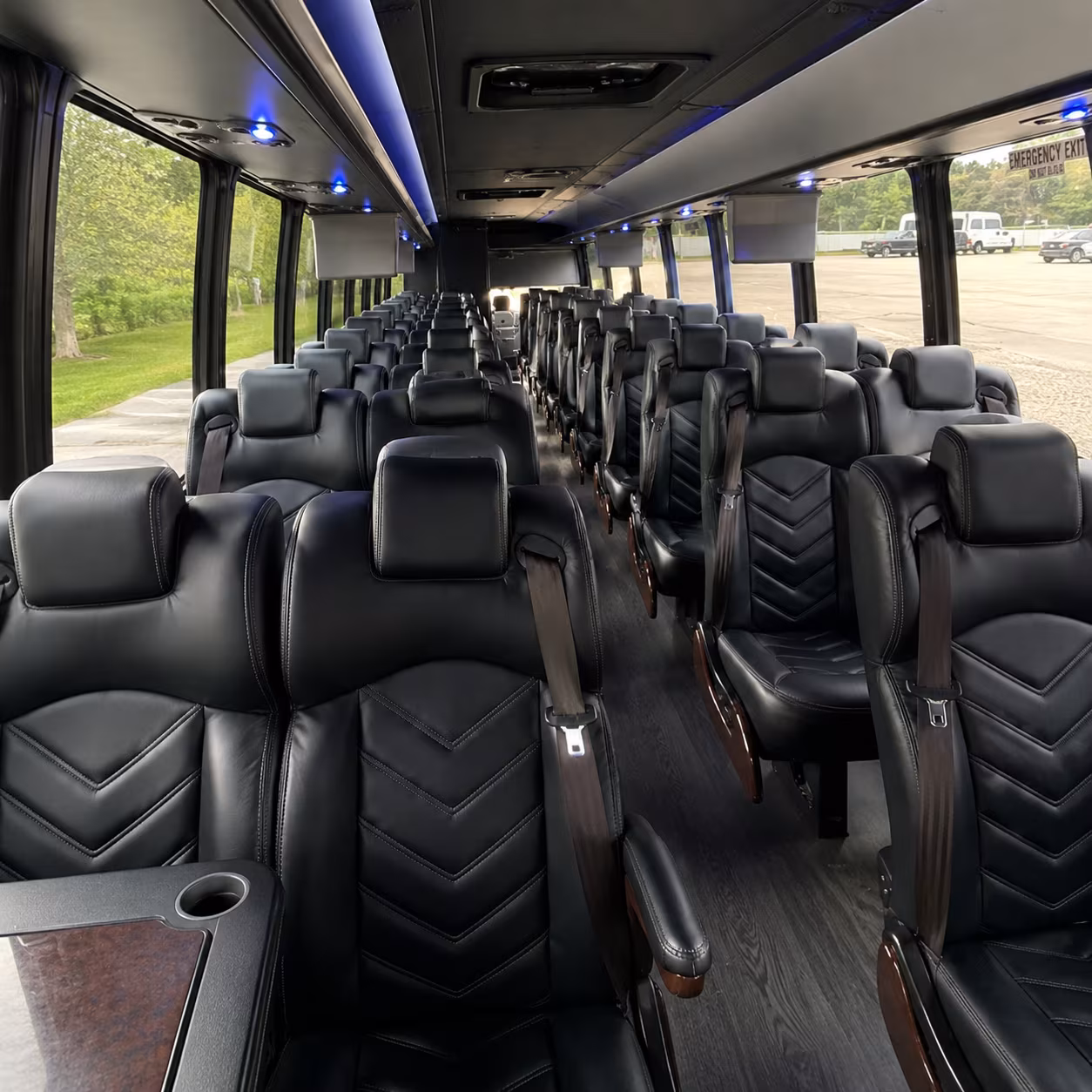 gloucester 35 passenger minibus inside