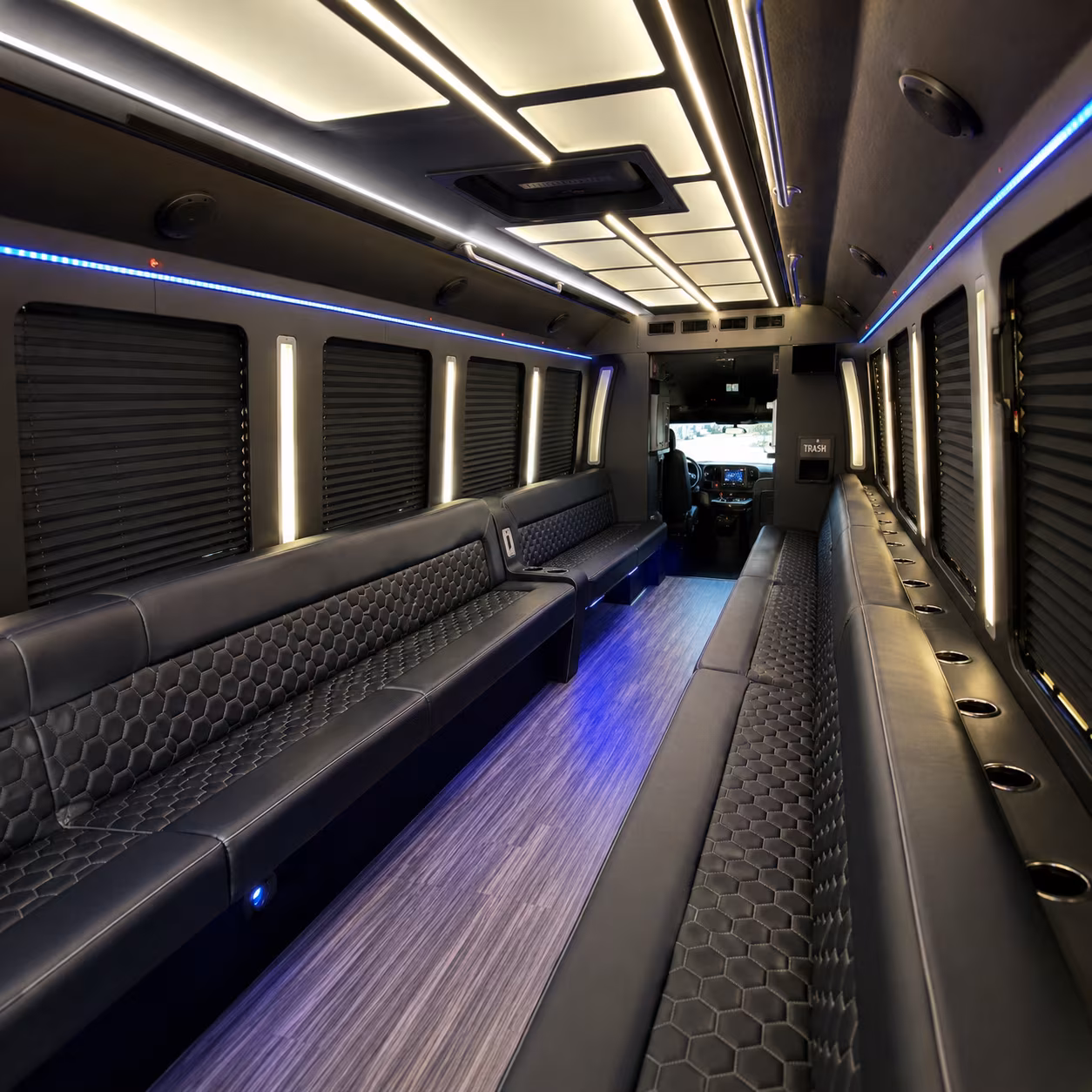 gloucester party bus inside