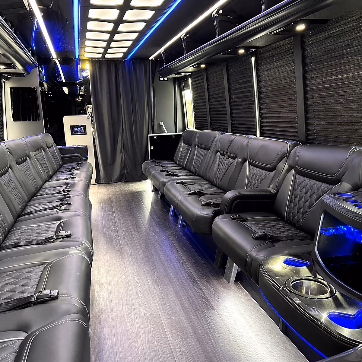 gloucester party bus interior