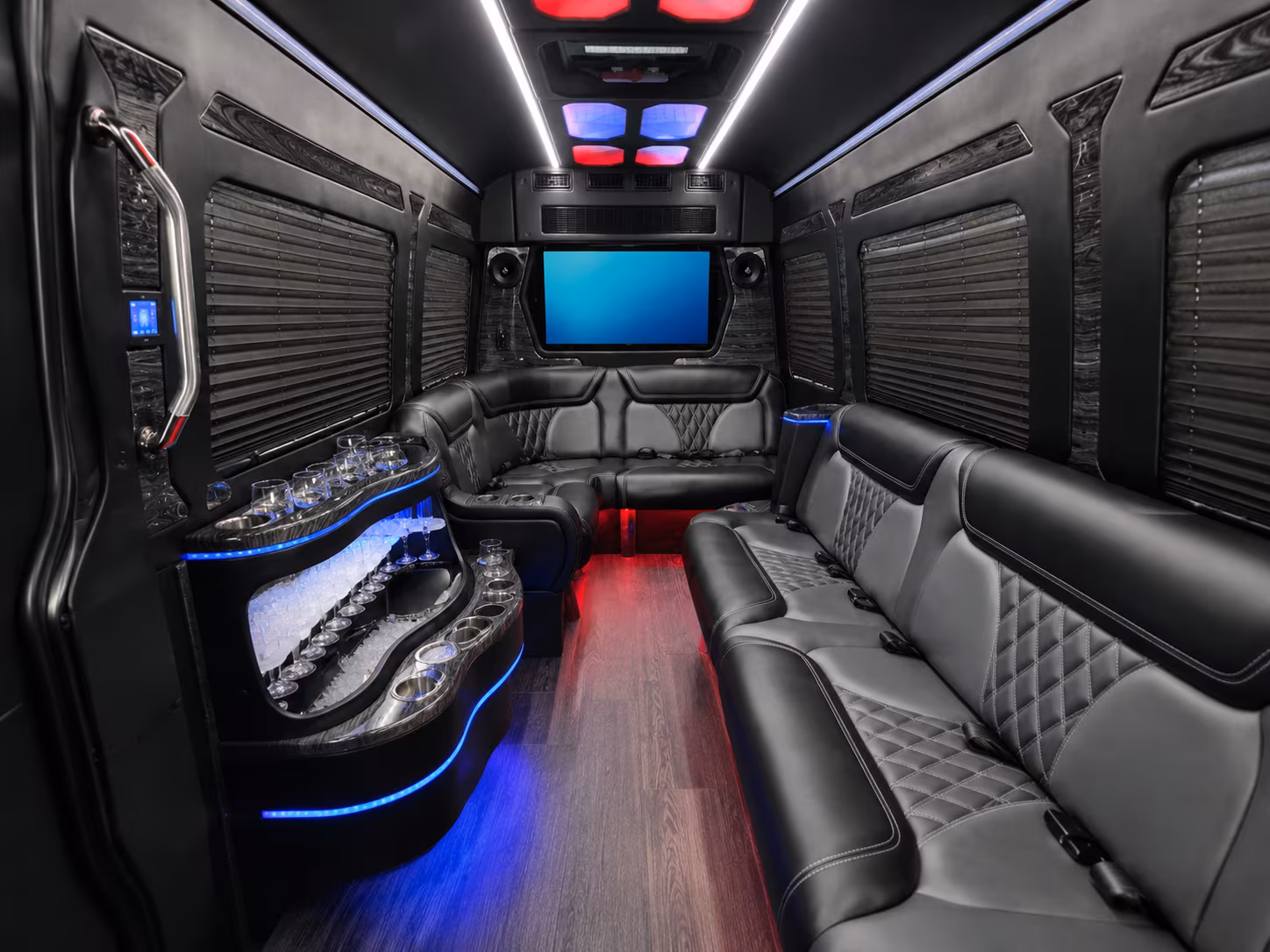 gloucester sprinter limousine inside