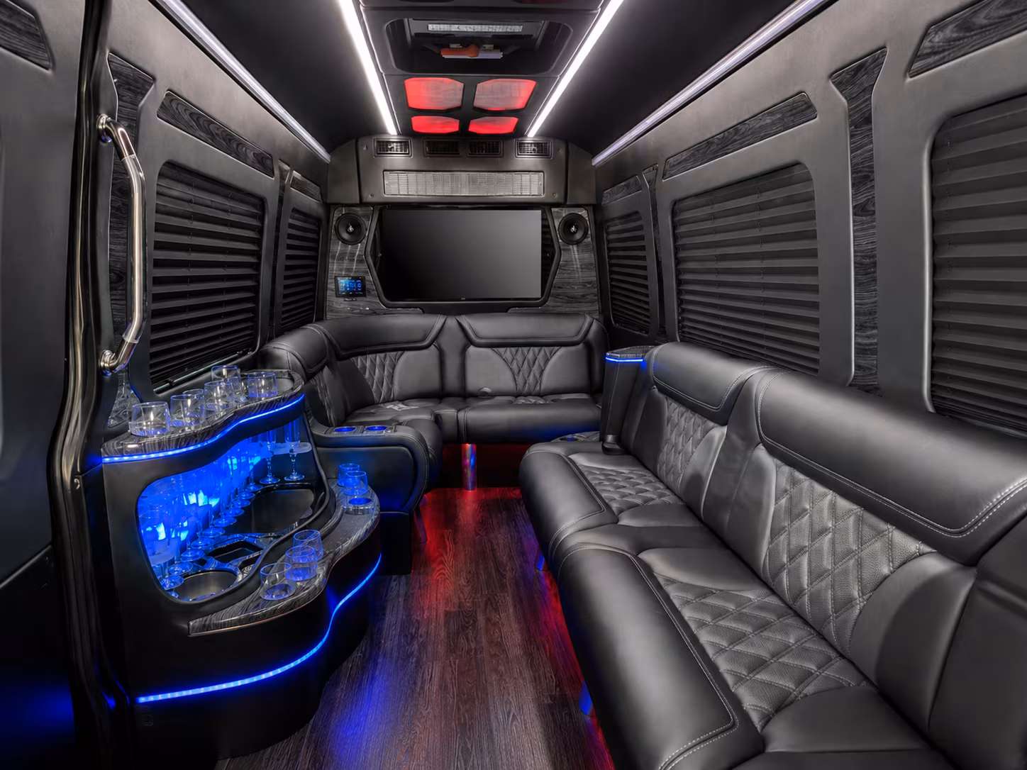 gloucester sprinter limousine interior