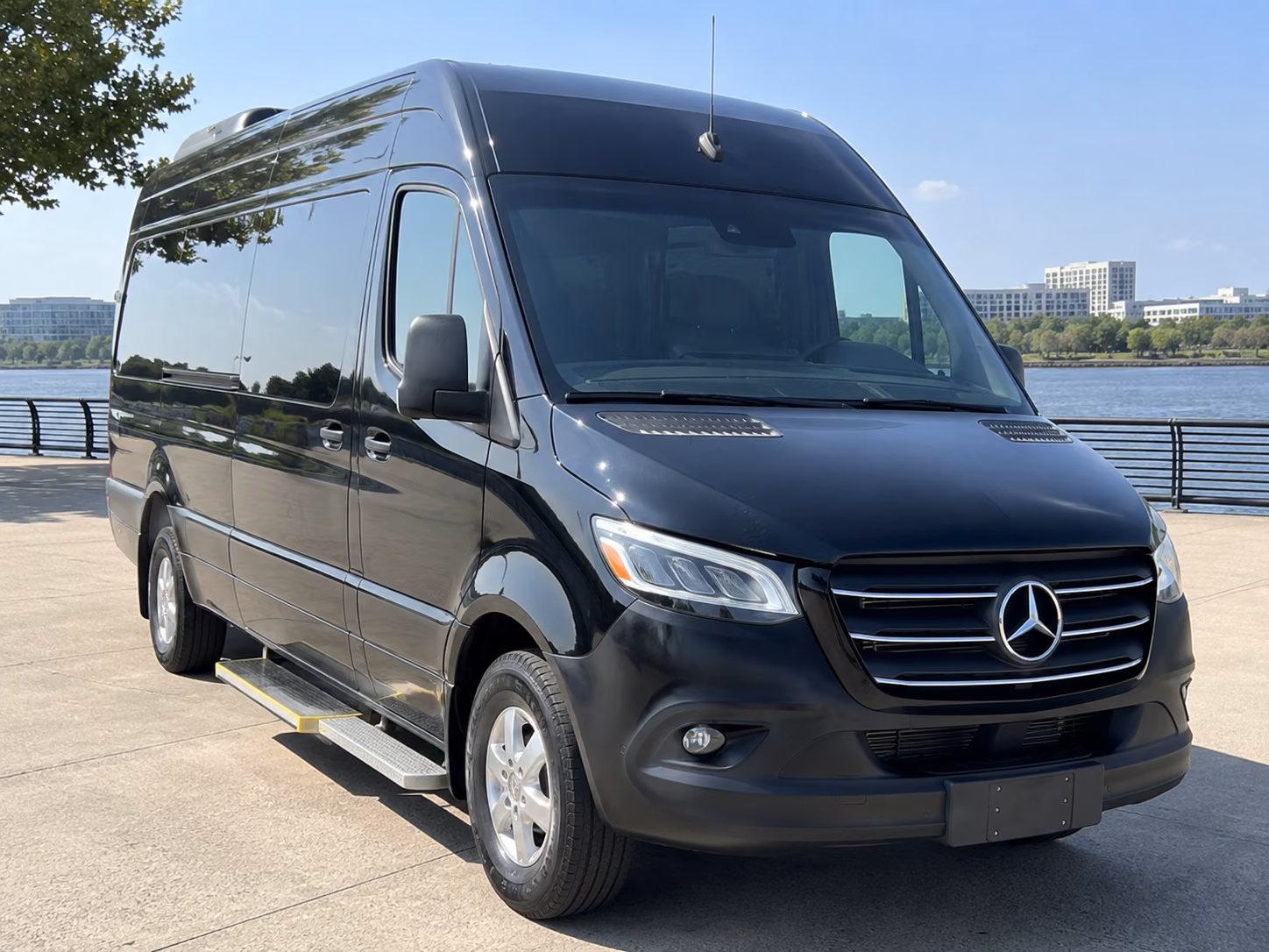 gloucester sprinter van with driver