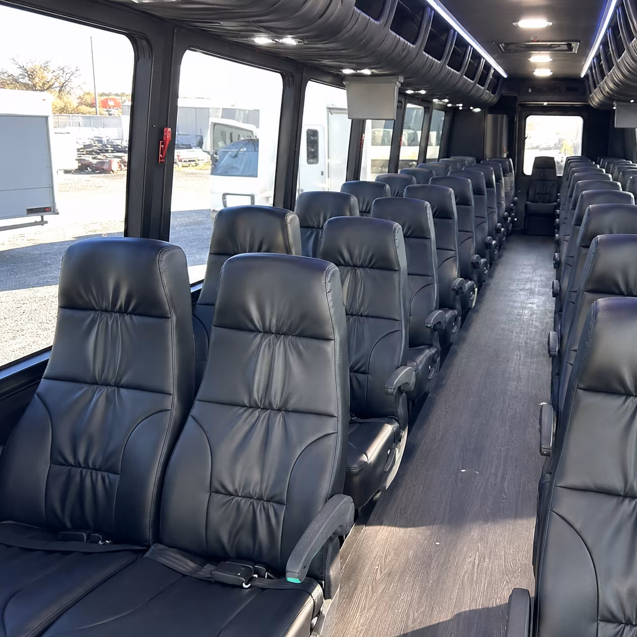 long distance charter buses for gloucester groups heading to away games